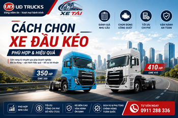 Cách Chọn Xe Đầu Kéo Phù Hợp | Cẩm Nang Từ Chuyên Gia UD Trucks